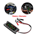12V Car Battery Tester Alternator Check Analyzer
