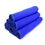 2Pcs Blue Soft Absorbent Wash Cloth Car Care