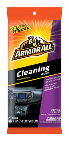 Armored Auto Group 8794794 All Cleaning Wipes  20 Count