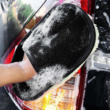 Car Wash Clean Sponge Brush Glass Cleaner Blue - iDetailGarage