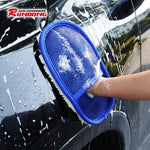 Car Wash Cleaning Sponge Brush Glass Cleaner Blue - iDetailGarage