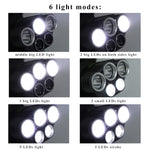 XML T6 LST LED Headlight Torch Flashlight 6 Modes - iDetailGarage